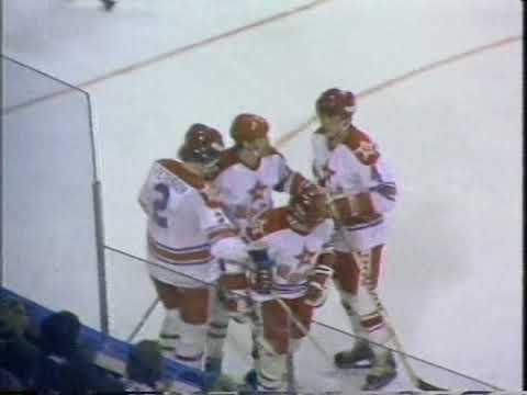2.V.Kharlamov Goal/ 1980 Quebec Nordiques-Red Army Team