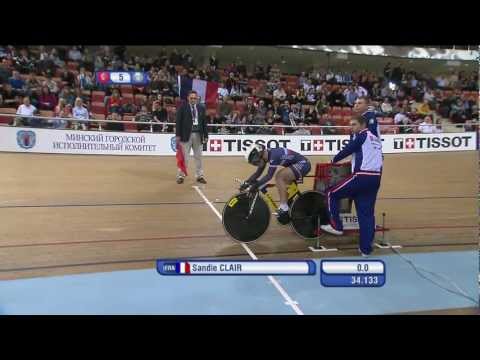 Sandie CLAIR - Women's Final 500m Time Trial - 2013 UCI World Track Championships, Minsk