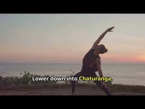 Sunset Beach Yoga Routine 🌅 | Relax and Rejuvenate with Yoga at Sunset