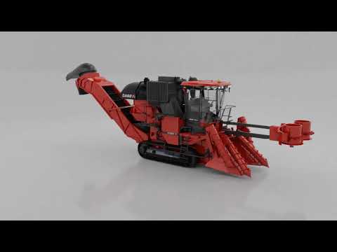Austoft sugarcane harvester: how it works