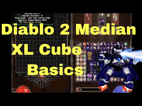 Diablo 2 Median XL Sigma Cube basics (gems , runes , oils  and mystic orbs)