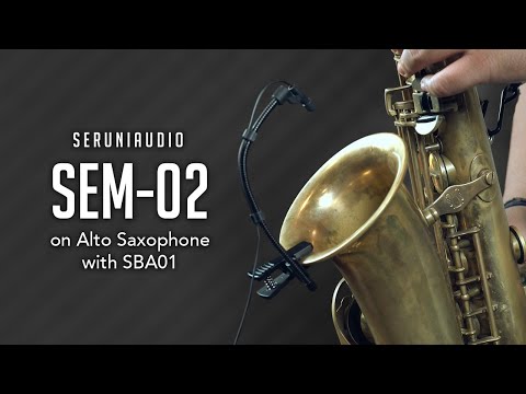 How to Mic a Alto Saxophone with SEM-02 | Sound Sample