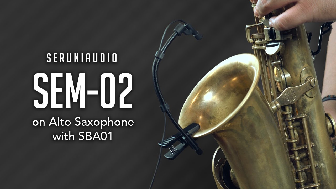 How to Mic an Alto Saxophone with SEM-02 | Sound Sample