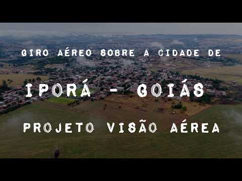 IPORÁ GOIÁS, PROJETO VISÃO AÉREA - GIRO COMPLETO AO REDOR DA CIDADE SOB A PRIMEIRA CHUVA DO ANO.