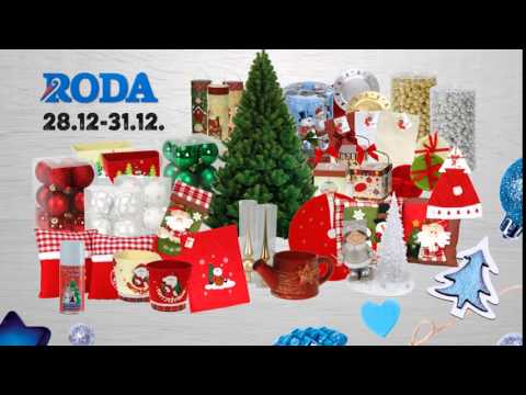 Roda 50% popusta na novogodišnji asortiman 28. - 31.12.2015.