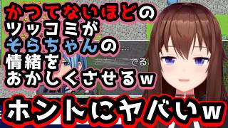 【ホロライブ】ツッコミ過ぎて情緒がおかしくなるときのそらｗ（切り抜き・ときのそら）