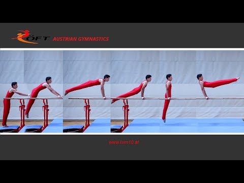 Turn10® 2018+ - Barren - Sprung in den Stütz mit Vorschwung