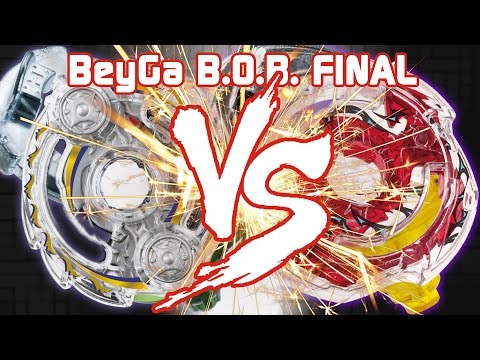 Beyblade Burst B.O.B. FINAL - Odin Heavy Defense VS Deathscyther Oval Survive - ベイブレードバースト