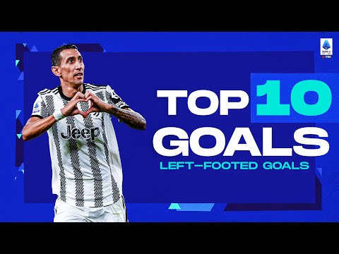 The best left-footed goals of the season so far | Top Goals | Serie A 2022/23
