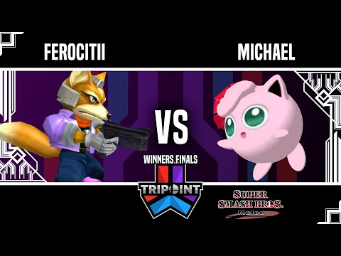 Tripoint Smash 189 - Winners Finals - Ferocitii(Fox) Vs. Michael(Jigglypuff)
