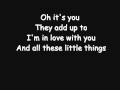 One Direction Little Things (Karaoke) 