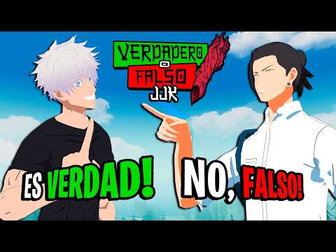 ITADORI y GOJO juegan VERDADERO o FALSO | Jujutsu Kaisen VR