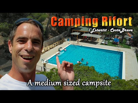Camping Rifort in L'Estartit, Costa Brava, Spain.