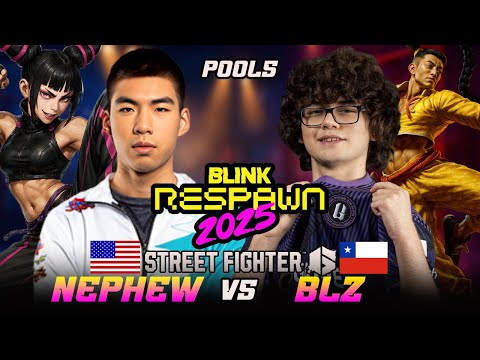 🔥 Blink Respawn CPT 2025 — BLAZ (Jamie) vs NEPHEW (Juri) | SF6 High-Level Match 🔥