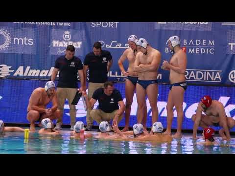 VK Novi Beograd - VK Ferencvarosi, 14:13, 9. kolo LEN Lige Šampiona #VKNoviBeograd