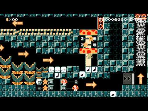 Thanks for 1300! [S T A R R U N] by PuzzleKing - SUPER MARIO MAKER - NO COMMENTARY 1bb