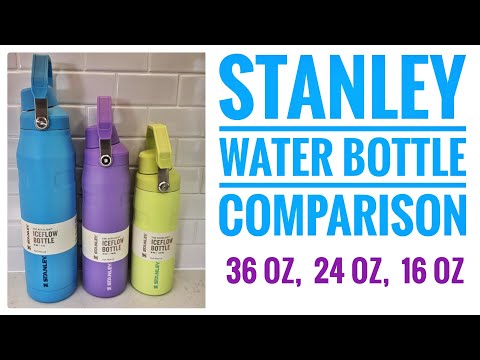 New! Stanley IceFlow Water Bottle with Fast Flow Lid / Cap Review