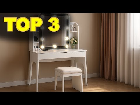 Dressing table furniture: TOP 3 of the best dressing tables with LED mirror to buy in 2025