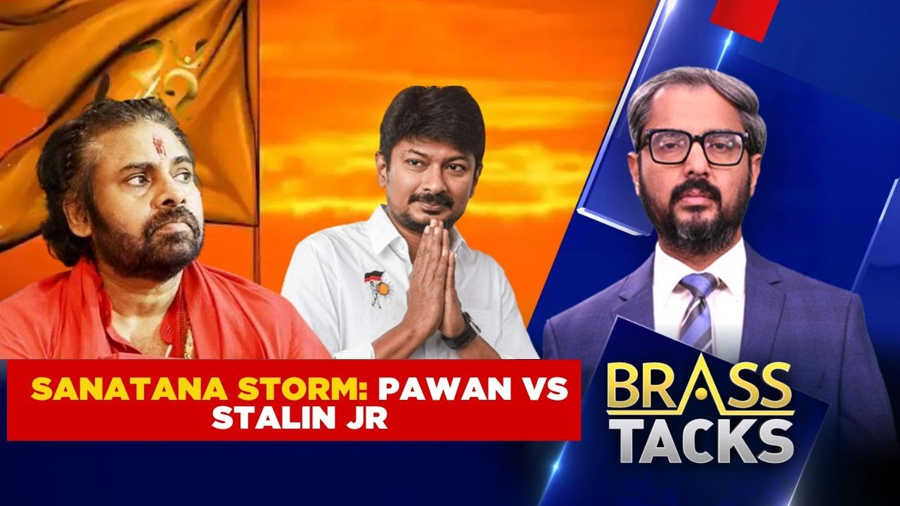In Tirupati Row, Pawan Kalyan vs DMK Over "Sanatan Dharm Like Virus" | English News | News18
