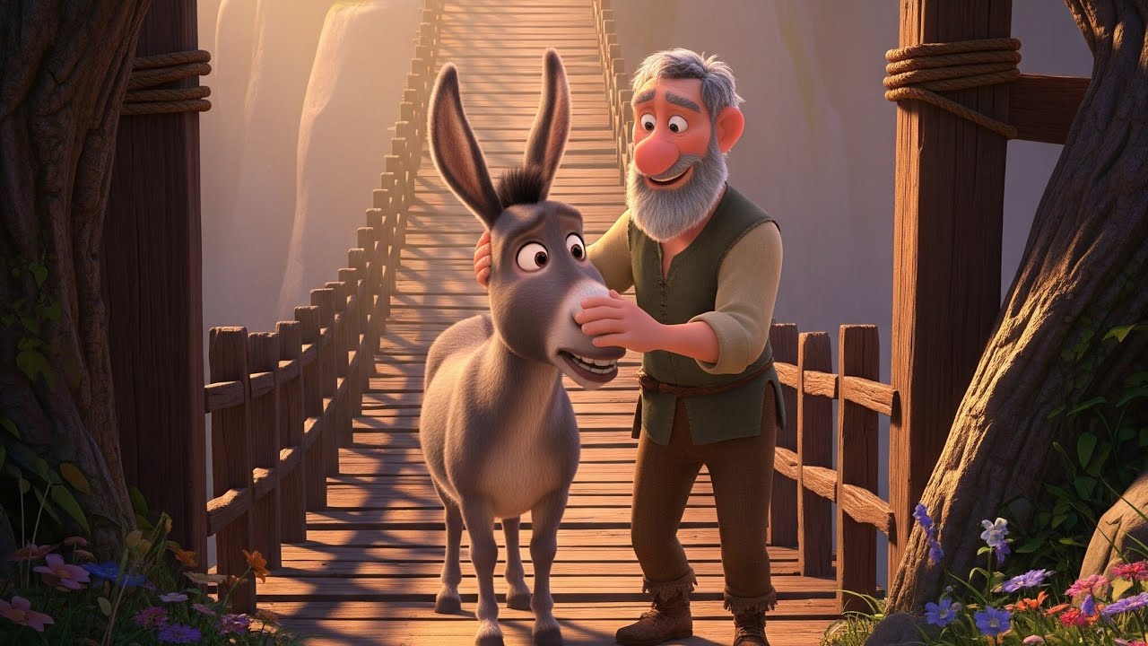 O Burro e a Ponte: Uma Reflexão de Vida e Confiança