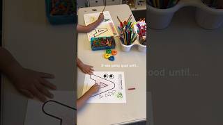 Alphabet Craft Toddler HACK #homeschool Ideas Kindergarten Preschool Letter of the Week Activities