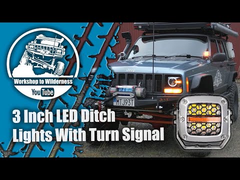 Installing Loyo 3" Ditch Lights With Turn Signal Wiring - Easy Installation Guide!