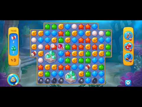 Fishdom 7036 Super Hard Level - NO 💣🧨💥