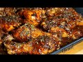 How To Make HONEY GARLIC CHICKEN DRUM STICKS