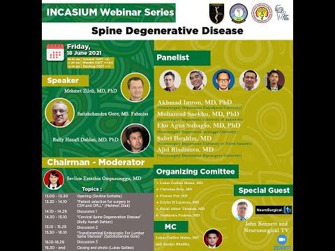 Incasium Webinar Series "Spine Degenerative Disease"