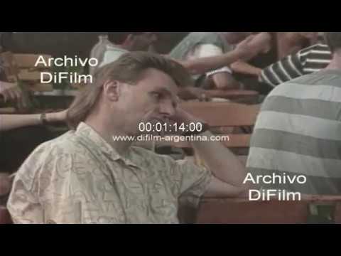 Celebrations in Brazil - Italy - Bulgaria for triumph in the 1994 USA World Cup FOOTAGE ARCHIVE