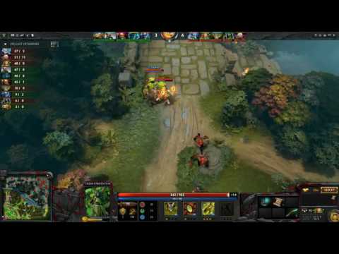 Dendi Invoker + Arteezy Zeus vs Attacker Kunkka ranked match | FHD 60fps