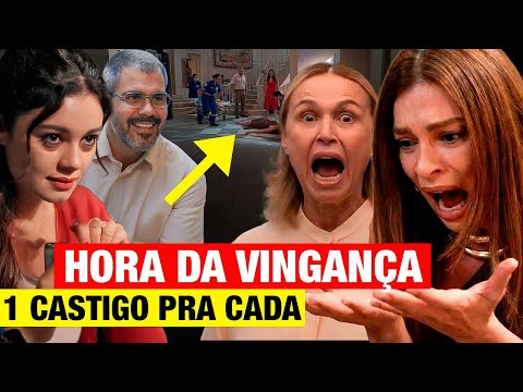 TRÊS GRAÇAS: SÁBADO 07/02 - Geluce e Jorginho viram ALIADOS pra dar o TROCO em Arminda e Helga!