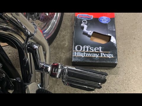 Kuryakyn Highway Pegs Install - Bent Tool Garage
