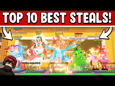 TOP 10 BEST "BEANIE METHOD" STEALS OF ALL TIME!! 😱 | STEAL A BRAINROT