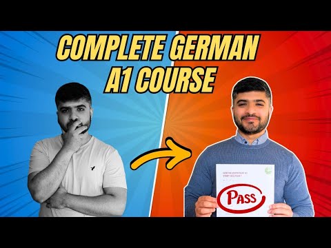 Learn German Step by Step | Complete German A1 Course For Beginners | 9.5 Hours