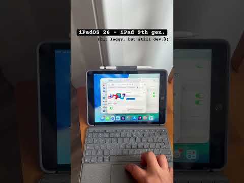 iPadOS 26 on older iPad (9th gen) #ipad #ipados #apple #beta