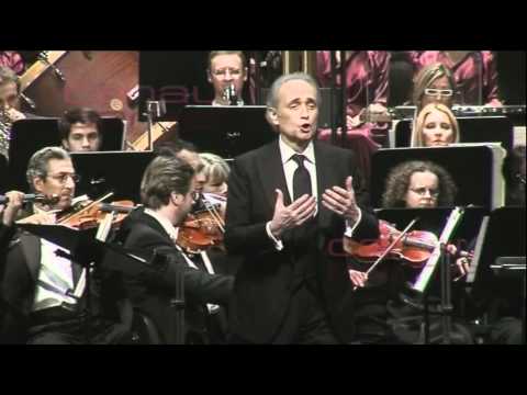 Josep Carreras canta en el homenaje a Caballé