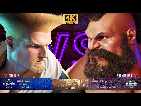 SF6 🔥 NELSON (GUILE) VS SNAKE EYEZ (ZANGIEF) 🔥 4K ACTION 🔥 STREET FIGHTER 6