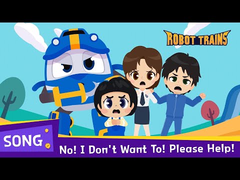 No! I Don't Want To! Please Help! | Protect yourself | English song | Kids song