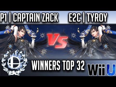 Showdown Battle Royale 2 WINNERS TOP 32 - P1 | Captain Zack (Bayonetta) vs E2C | Tyroy (Bayonetta)