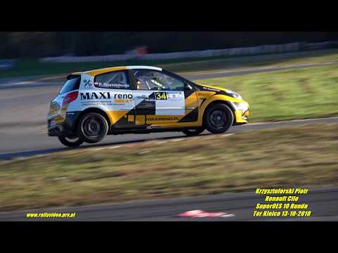 Krzysztoforski Piotr - Renault Clio - SuperOES 10 Runda  Tor Kielce 13-10-2018