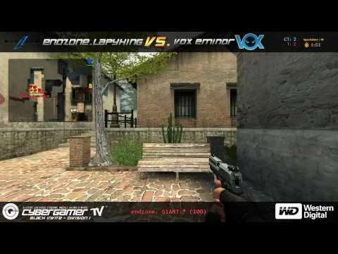 CyberGamerTV CG-i CS:S - Endzone v Vox Eminor [Round 4]