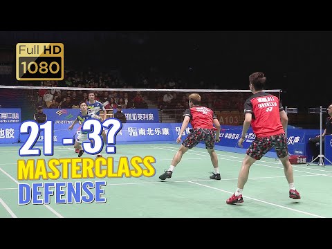 Masterclass Defense | Kevin Sanjaya/ Marcus Fernaldi vs Yuta Watanabe/ Hiroyuki Endo [FullHD|1080p]