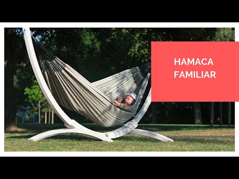 LA SIESTA Flora - hamaca familiar de algodón ecológico