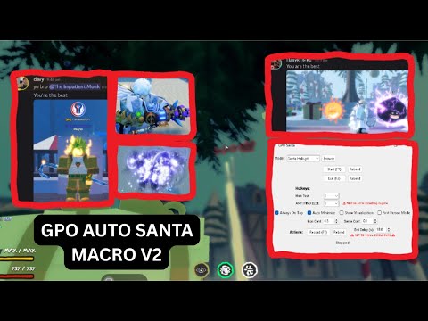 GPO Santa Macro V2 Tutorial | Grand Piece Online