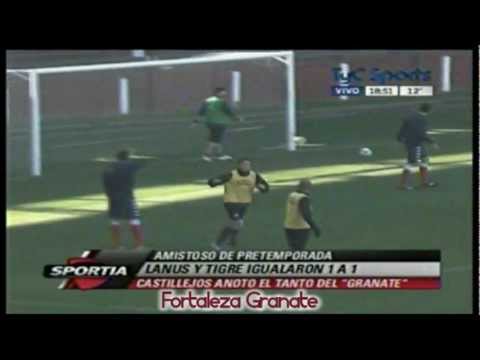 Amistoso Lanús 1 - Tigre 1 25.07.2012