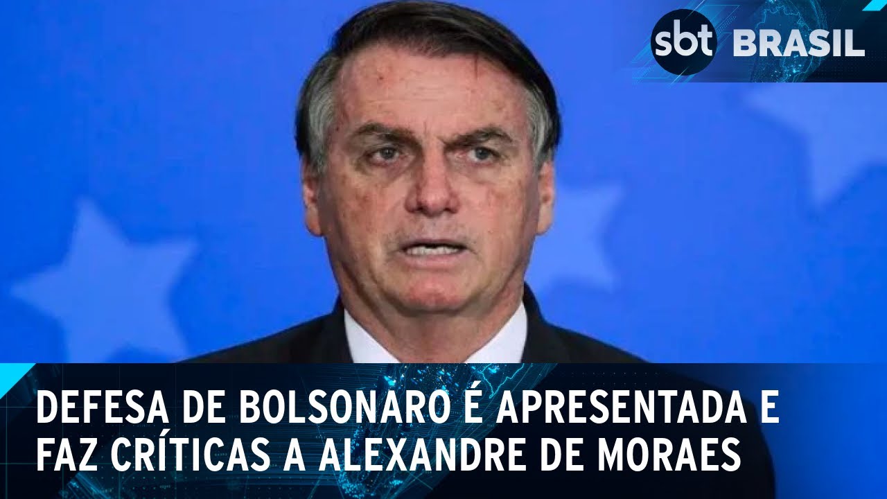 Bolsonaro pede julgamento no plenário do STF sobre tentativa de golpe | SBT Brasil (07/03/25)