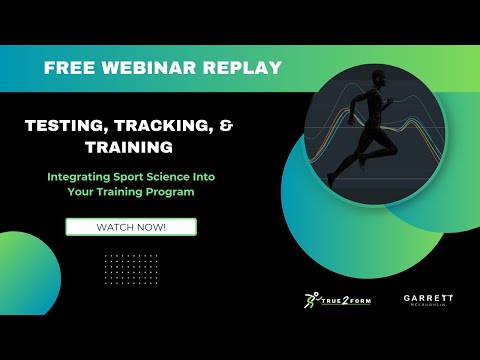 Testing, Tracking, & Training Webinar Replay