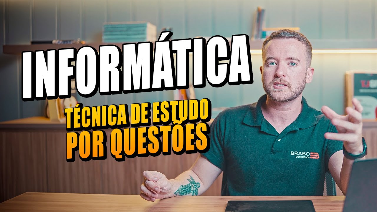 Como estudar INFORMÁTICA por QUESTÕES (fiz 92% assim)