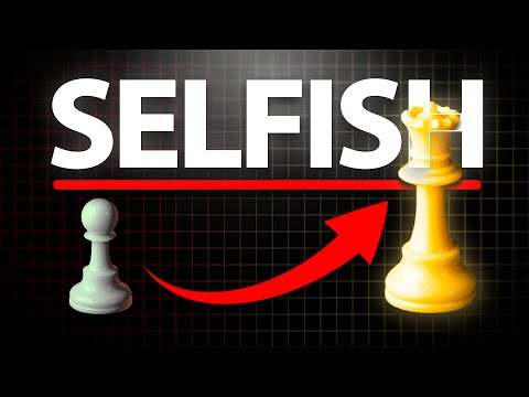 Stop Being Nice, You Should Be Selfish